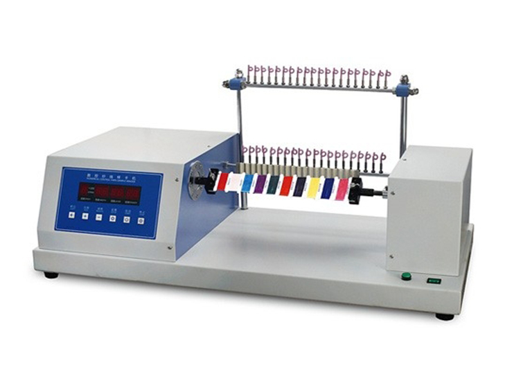簡述Y108型數(shù)控紗線樣卡機(jī)（紗線色卡機(jī)）